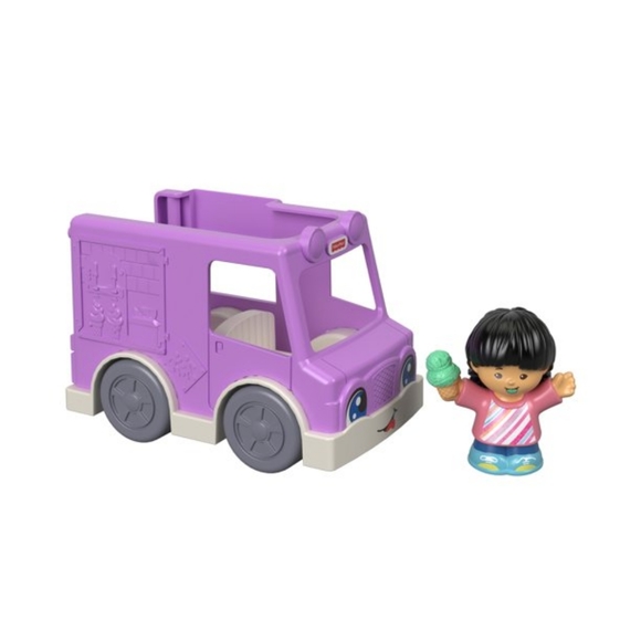 Fisher-Price Little People Dessert Time Set & Share a Treat Ice Cream Truck - Picture 10 of 12